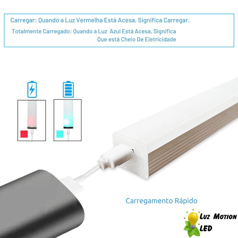 Luz Motion LED - Luz LED Com Sensor De Movimento