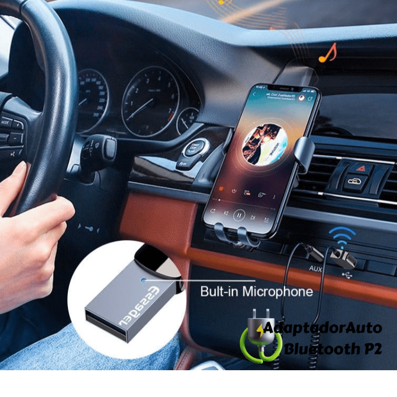 AdaptadorAuto Bluetooth P2