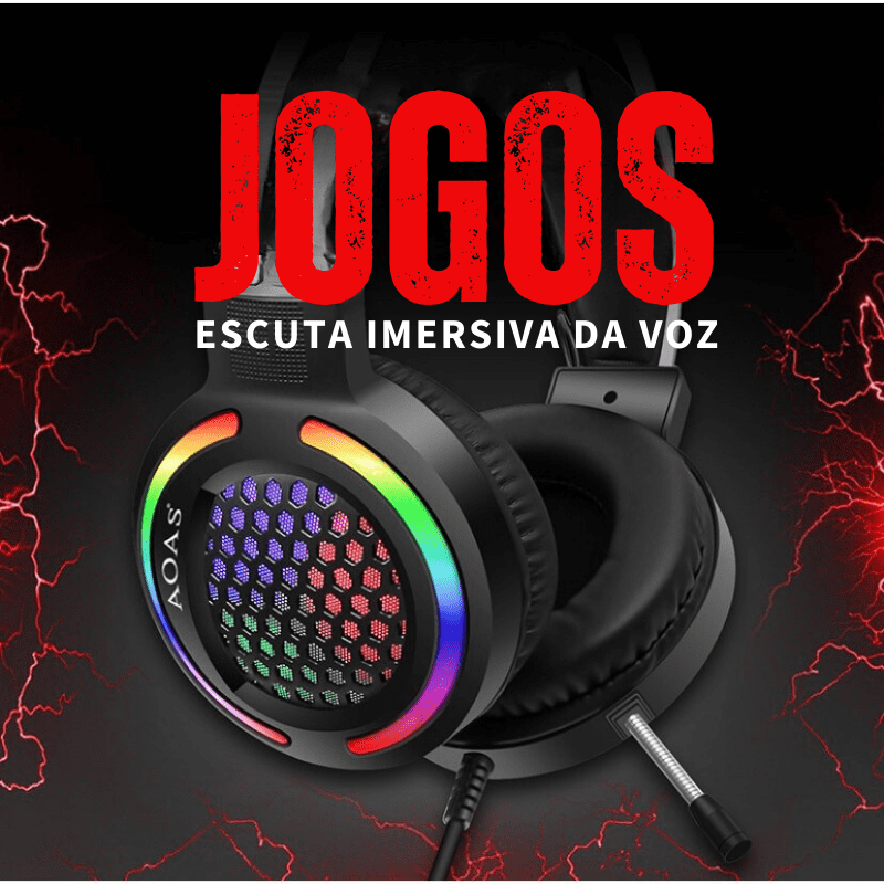 Headset G60 - Fone de Ouvido Gamer