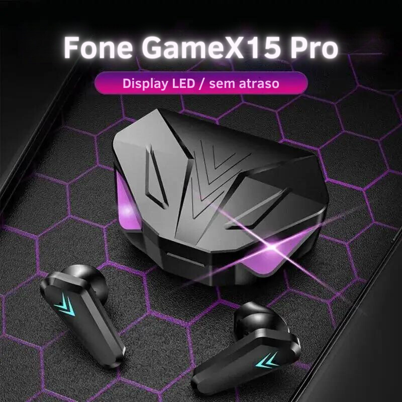 Fone de Ouvido GameX15 Pro