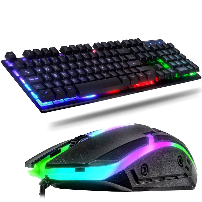 Kit Gamer RGB Elite: Domine o Jogo com Estilo e Precisão