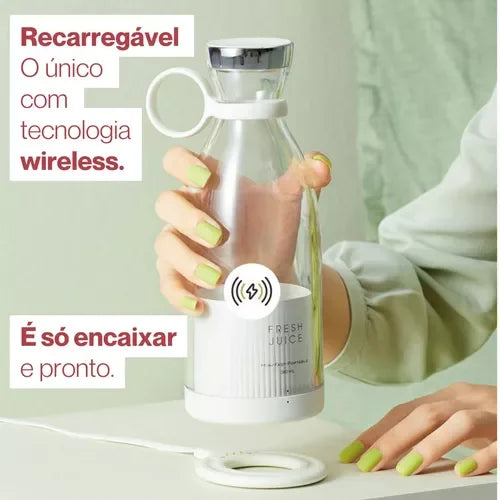 Mini Liquidificador Portátil PowerMix