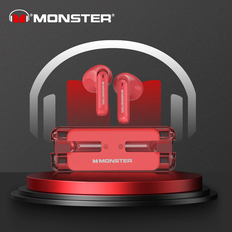 Monster XKT08 - Fone de Ouvido Bluetooth 5.3 Zero Ruido