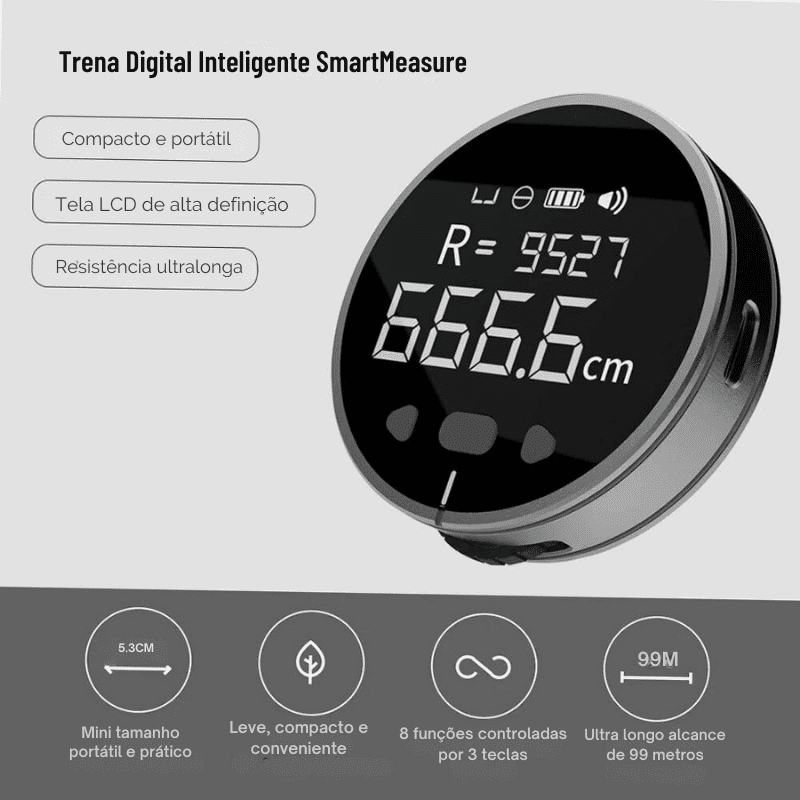 Trena Digital Inteligente SmartMeasure