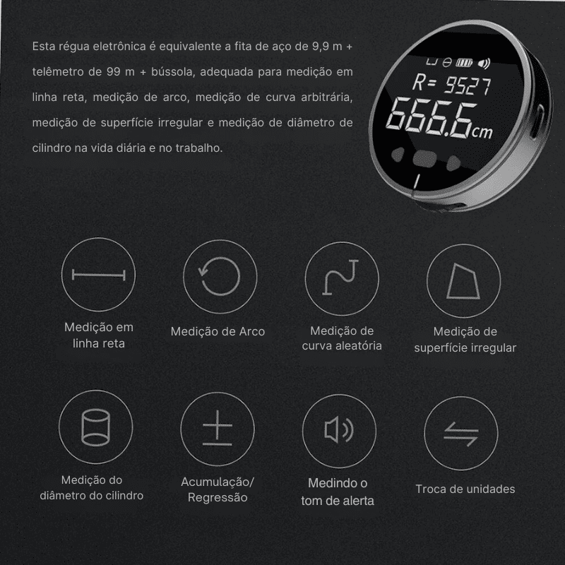 Trena Digital Inteligente SmartMeasure