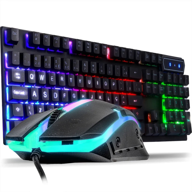 Kit Gamer RGB Elite: Domine o Jogo com Estilo e Precisão