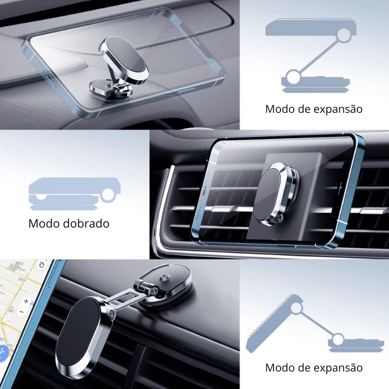 MagnetSafe - Suporte Magnético para Carro