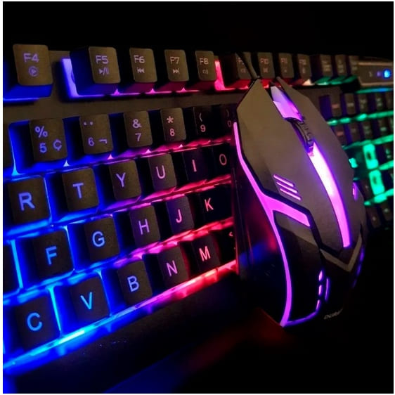 Kit Gamer RGB Elite: Domine o Jogo com Estilo e Precisão