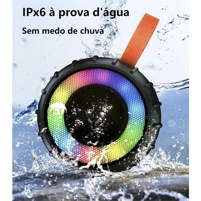 AquáticoSound - Caixa de Som Bluetooth a Prova d' Agua