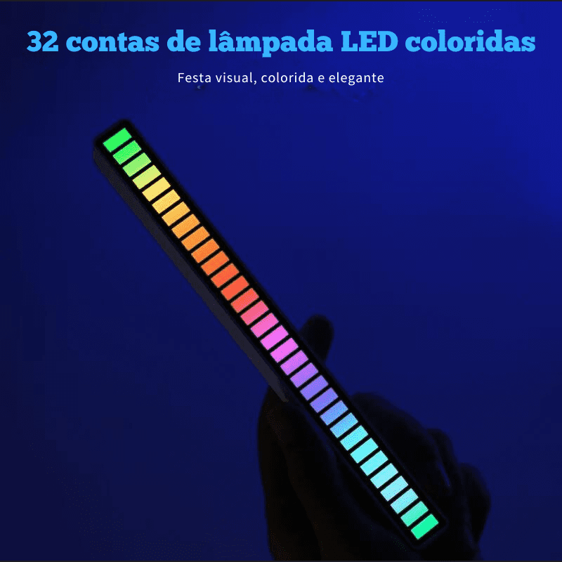 Barra de LED Rítmica RGB