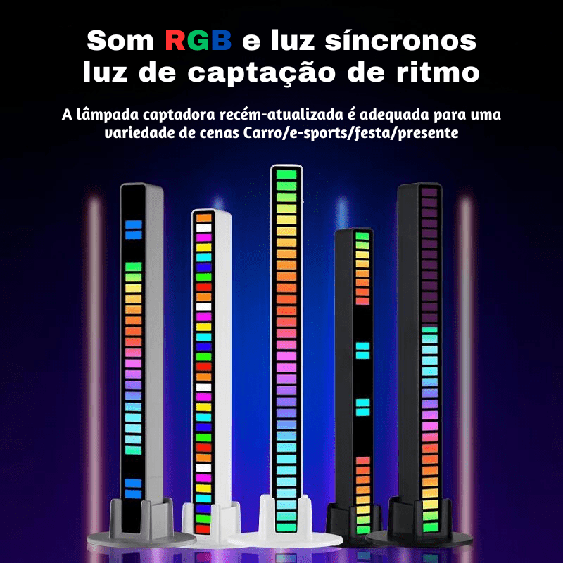 Barra de LED Rítmica RGB